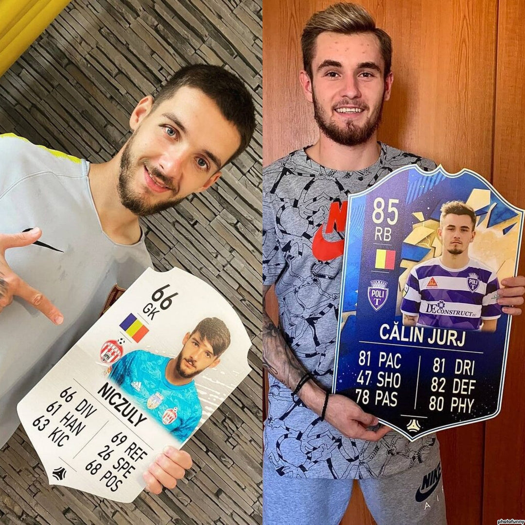 Card Fifa Personlizat cel mai inovativ cadou pentru pentru copiii și adulții pasionți de fotbal. - TabloPrint
