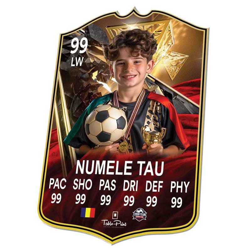 Card Fotbal Personalizat FC25 Centurions - TabloPrint