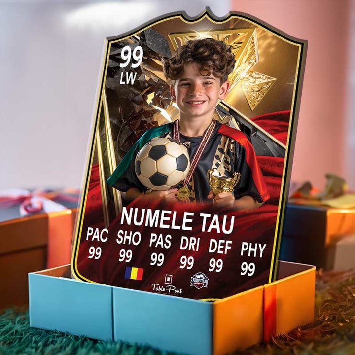 Card Fotbal Personalizat FC25 Centurions - TabloPrint