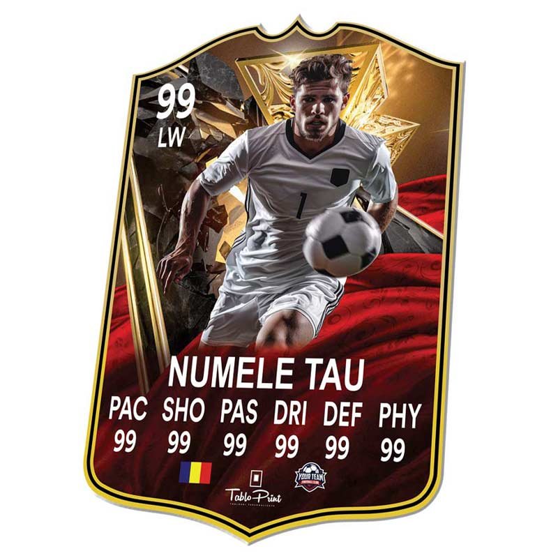 Card Fotbal Personalizat FC25 Centurions - TabloPrint