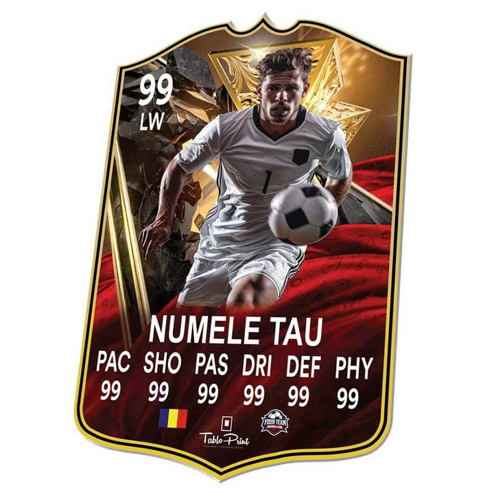 Card Fotbal Personalizat FC25 Centurions - TabloPrint