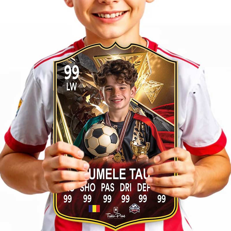 Card Fotbal Personalizat FC25 Centurions - TabloPrint