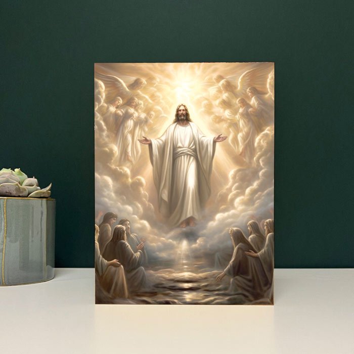 Tablou Lemn Iisus model 10 - TabloPrint