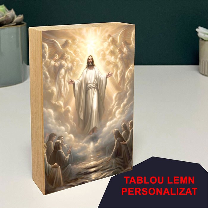 Tablou Lemn Iisus model 10 - TabloPrint