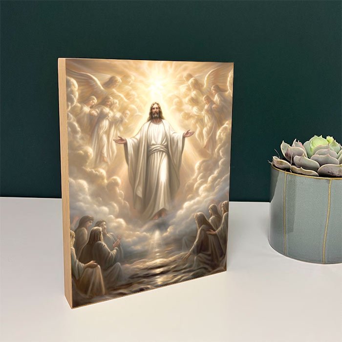 Tablou Lemn Iisus model 10 - TabloPrint