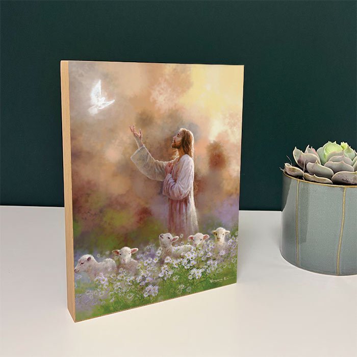 Tablou Lemn Iisus model 14 - TabloPrint