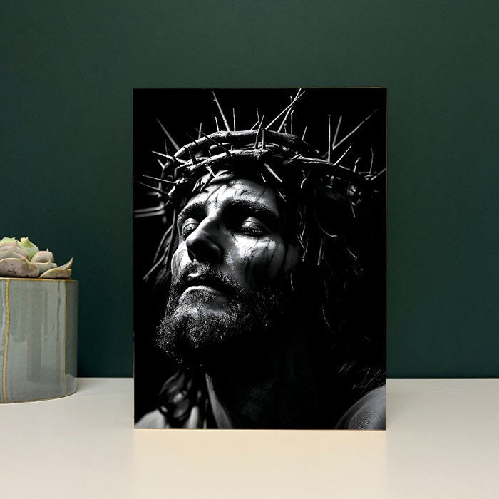 Tablou Lemn Iisus model 6 - TabloPrint
