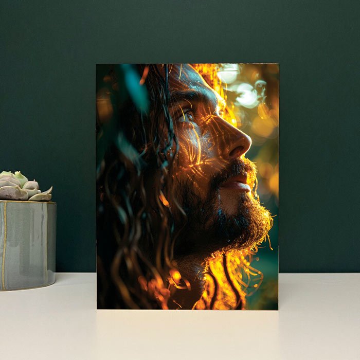 Tablou Lemn Iisus model 7 - TabloPrint