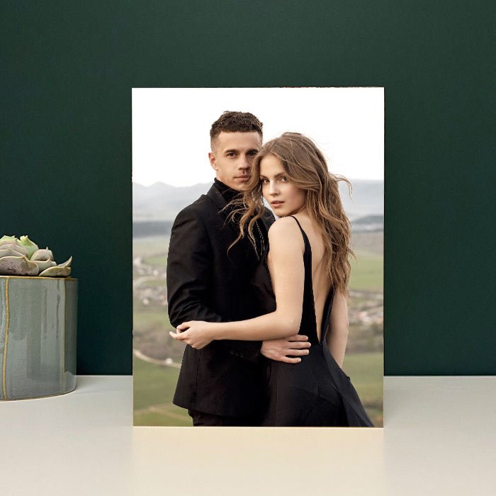 Tablou Lemn Personalizat cu Poza - Cuplu, iubit, iubita, aniversare - TabloPrint