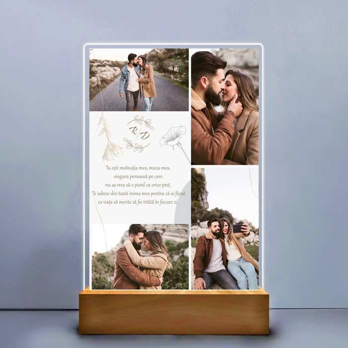 Tablou Personalizat cu Mesaj de Dragoste și Iubire | Cadou Romantic pentru Partenerul Tău – Tablou cu Mesaj Unic pentru Iubire - TabloPrint