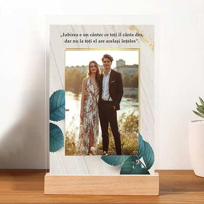 Tablou Personalizat pentru Nunta și Botez | Cadou Elegant pentru Nasi și Cupluri Speciale