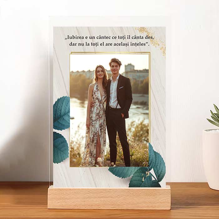 Tablou Personalizat pentru Nunta și Botez | Cadou Elegant pentru Nasi și Cupluri Speciale - TabloPrint