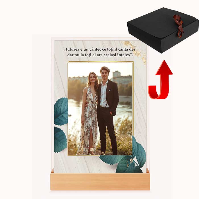 Tablou Personalizat pentru Nunta și Botez | Cadou Elegant pentru Nasi și Cupluri Speciale - TabloPrint