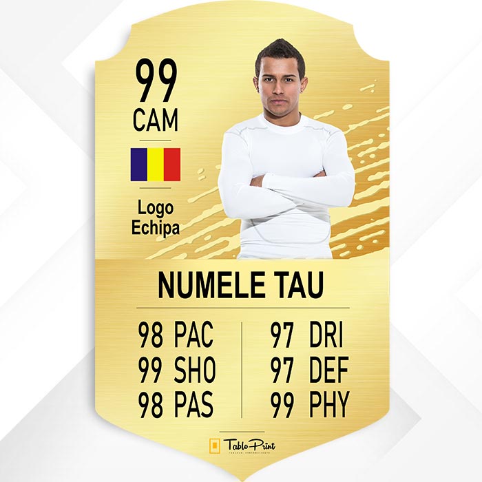 Card Fifa Personalizat Gold - TabloPrint
