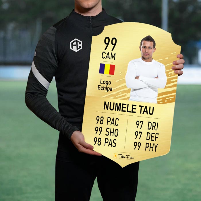 Card Fifa Personalizat Gold - TabloPrint