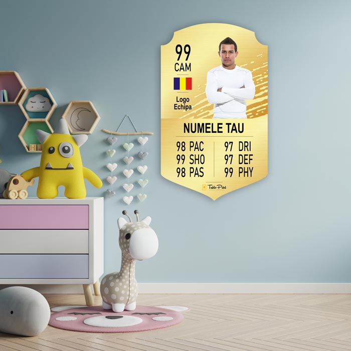 Card Fifa Personalizat Gold - TabloPrint
