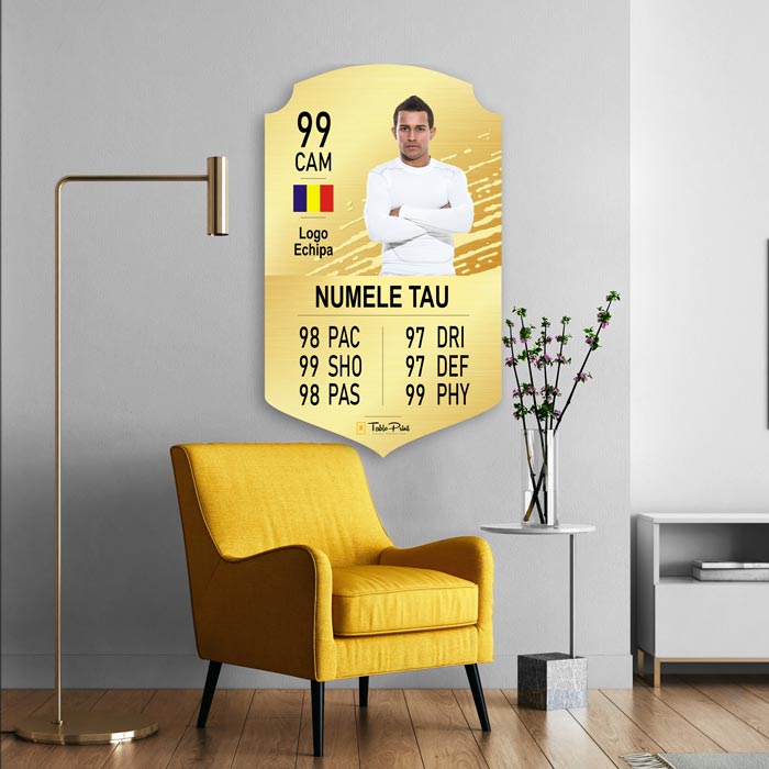 Card Fifa Personalizat Gold - TabloPrint