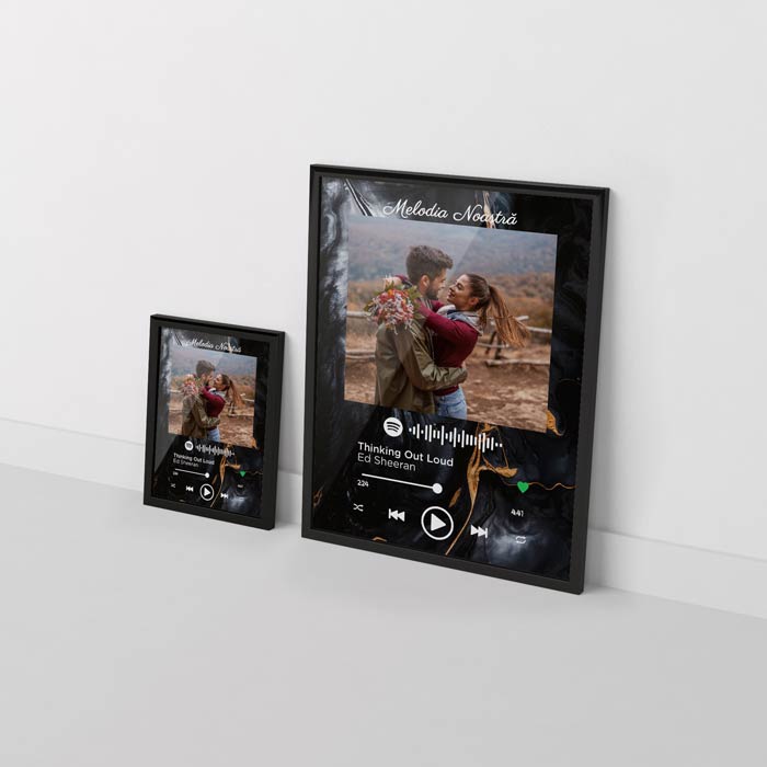 Tablou Spotify Personalizat Our Song Luxury - TabloPrint