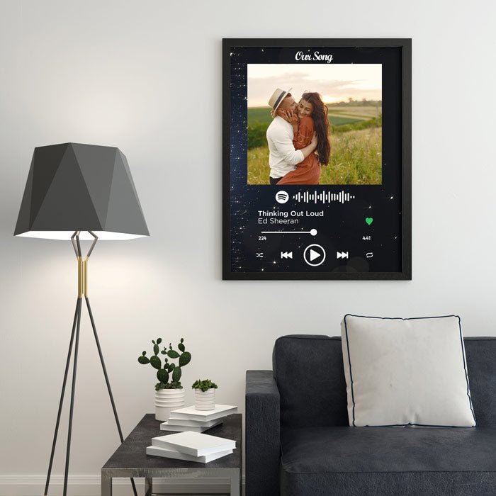 Tablou Spotify Personalizat Our Song Stars - TabloPrint