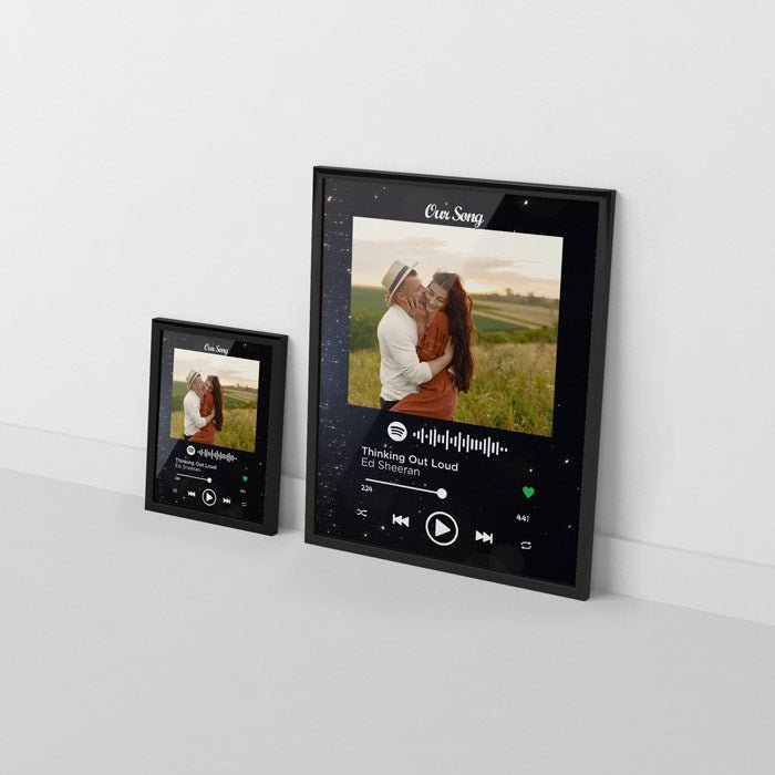 Tablou Spotify Personalizat Our Song Stars - TabloPrint