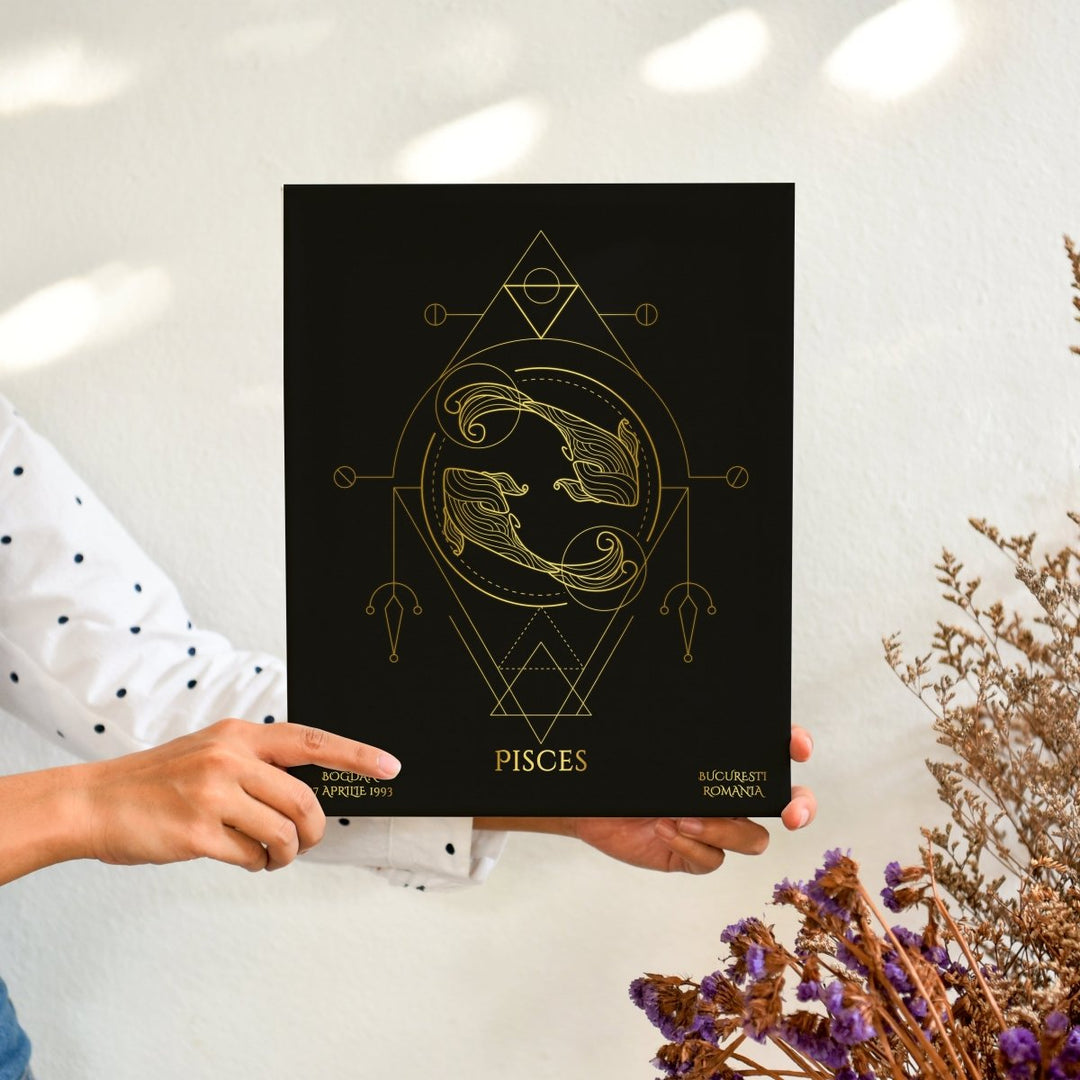 Tablou Zodiac Personalizat Luxury - Pesti - TabloPrint