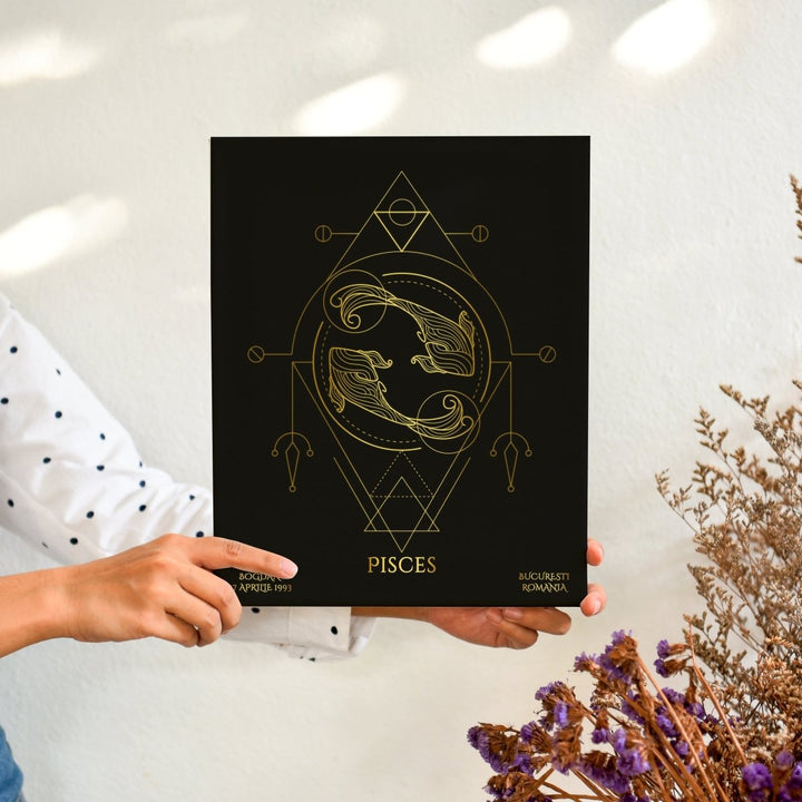 Tablou Zodiac Personalizat Luxury - Pesti - TabloPrint